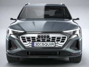 Audi Q8 SLine E-Tron 2024 3D Model