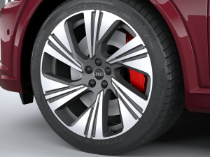 Audi Q8 SLine E-Tron Sportback 2024 3D-Modell
