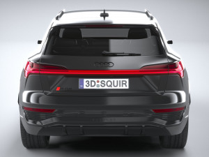 Audi SQ8 E-Tron 2024 3D Model