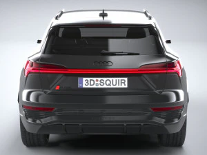 Audi SQ8 E-Tron 2024 3D Model