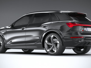 Audi SQ8 E-Tron 2024 3D Model