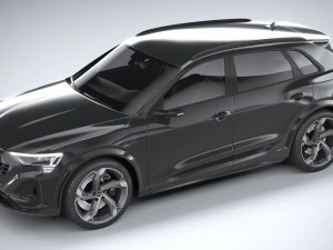Audi SQ8 E-Tron 2024 3D Model