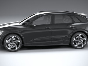 Audi SQ8 E-Tron 2024 3D Model