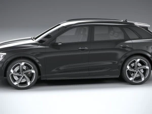 Audi SQ8 E-Tron 2024 3D Model