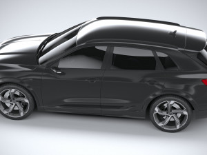 Audi SQ8 E-Tron 2024 3D Model