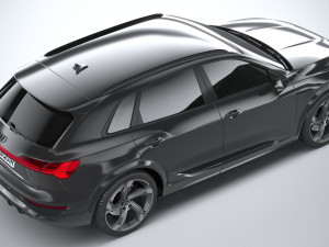 Audi SQ8 E-Tron 2024 3D Model