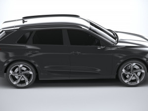 Audi SQ8 E-Tron 2024 3D Model