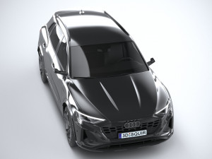 Audi SQ8 E-Tron 2024 3D Model