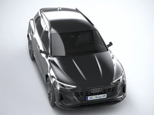 Audi SQ8 E-Tron 2024 3D Model