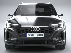 Audi SQ8 E-Tron 2024 3D Model