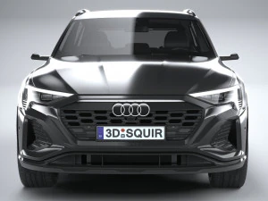 Audi SQ8 E-Tron 2024 3D Model