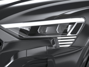Audi SQ8 E-Tron 2024 3D Model