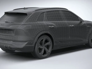 Audi SQ8 E-Tron 2024 3D Model