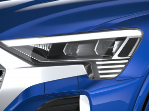 Audi SQ8 E-Tron Sportback 2024 3Dモデル