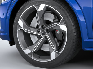 Audi SQ8 E-Tron Sportback 2024 3Dモデル
