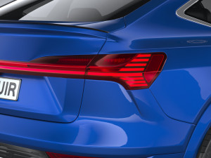 Audi SQ8 E-Tron Sportback 2024 3Dモデル