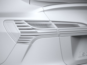 Audi SQ8 E-Tron Sportback 2024 3Dモデル