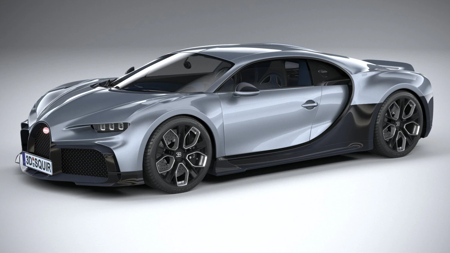Bugatti Chiron Profilee 2022 3D Model .c4d .max .obj .3ds .fbx .stl .blend 