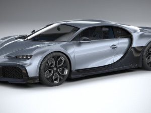 Bugatti Chiron Profilee 2022 3D Model