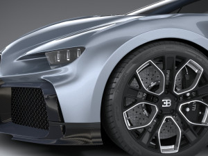 Bugatti Chiron Profilee 2022 3Dモデル
