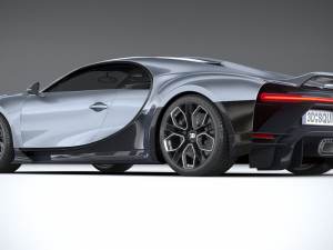 Bugatti Chiron Profilee 2022 3Dモデル