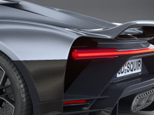 Bugatti Chiron Profilee 2022 3Dモデル