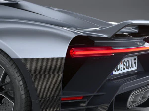Bugatti Chiron Profilee 2022 3D Model