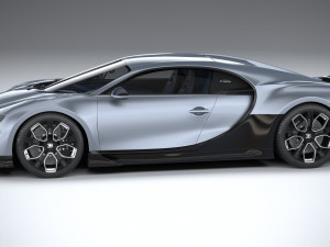 Bugatti Chiron Profilee 2022 3Dモデル