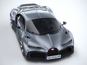 Bugatti Chiron Profilee 2022 3Dモデル