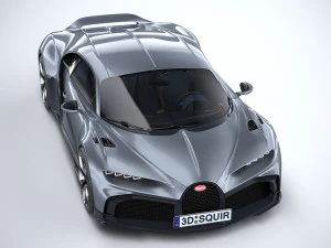 Bugatti Chiron Profilee 2022 3D Model