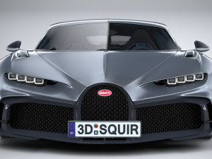 Bugatti Chiron Profilee 2022 3Dモデル