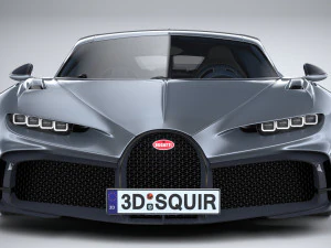 Bugatti Chiron Profilee 2022 3D Model