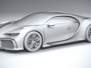 Bugatti Chiron Profilee 2022 3Dモデル
