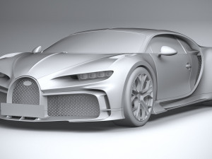 Bugatti Chiron Profilee 2022 3Dモデル