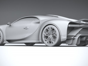 Bugatti Chiron Profilee 2022 3Dモデル