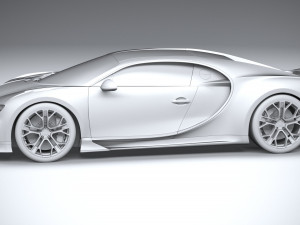Bugatti Chiron Profilee 2022 3Dモデル