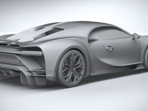 Bugatti Chiron Profilee 2022 3Dモデル
