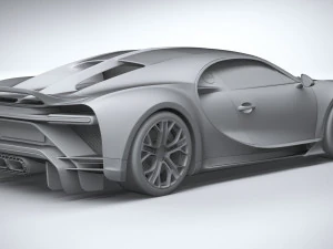 Bugatti Chiron Profilee 2022 3D Model