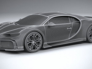 Bugatti Chiron Profilee 2022 3Dモデル