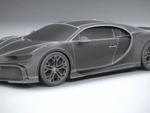 Bugatti Chiron Profilee 2022 3D Model