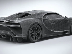 Bugatti Chiron Profilee 2022 3D Model