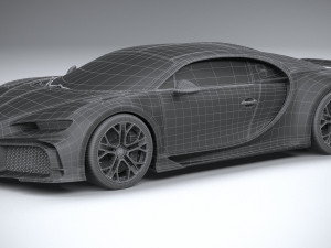Bugatti Chiron Profilee 2022 3Dモデル