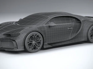Bugatti Chiron Profilee 2022 3D Model