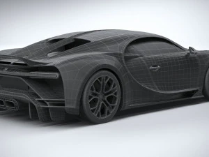 Bugatti Chiron Profilee 2022 3D Model