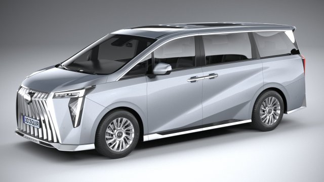 GAC Trumpchi M8 2023 3D मॉडल .c4d .max .obj .3ds .fbx .stl .blend 