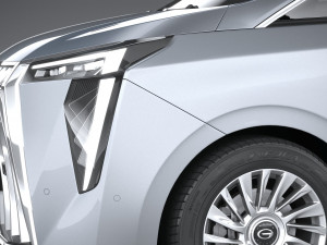 GAC Trumpchi M8 2023 3D मॉडल