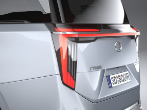 GAC Trumpchi M8 2023 3D मॉडल