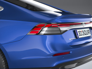 Honda Accord 2023 3D Model