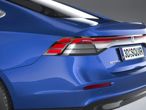 Honda Accord 2023 3D Model