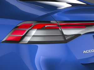 Honda Accord 2023 3D Model
